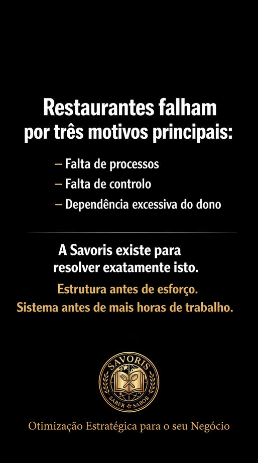 Restauração em 2026 | Quem Não Controlar Margens vai Desaparecer